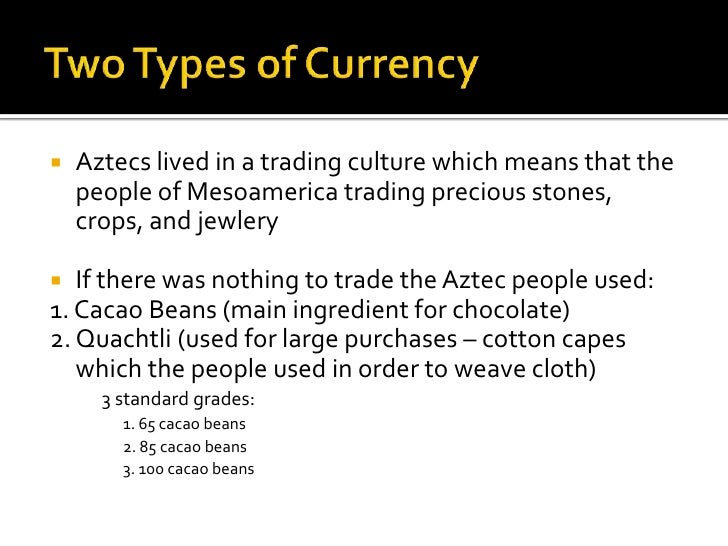 Aztec Trading Culture