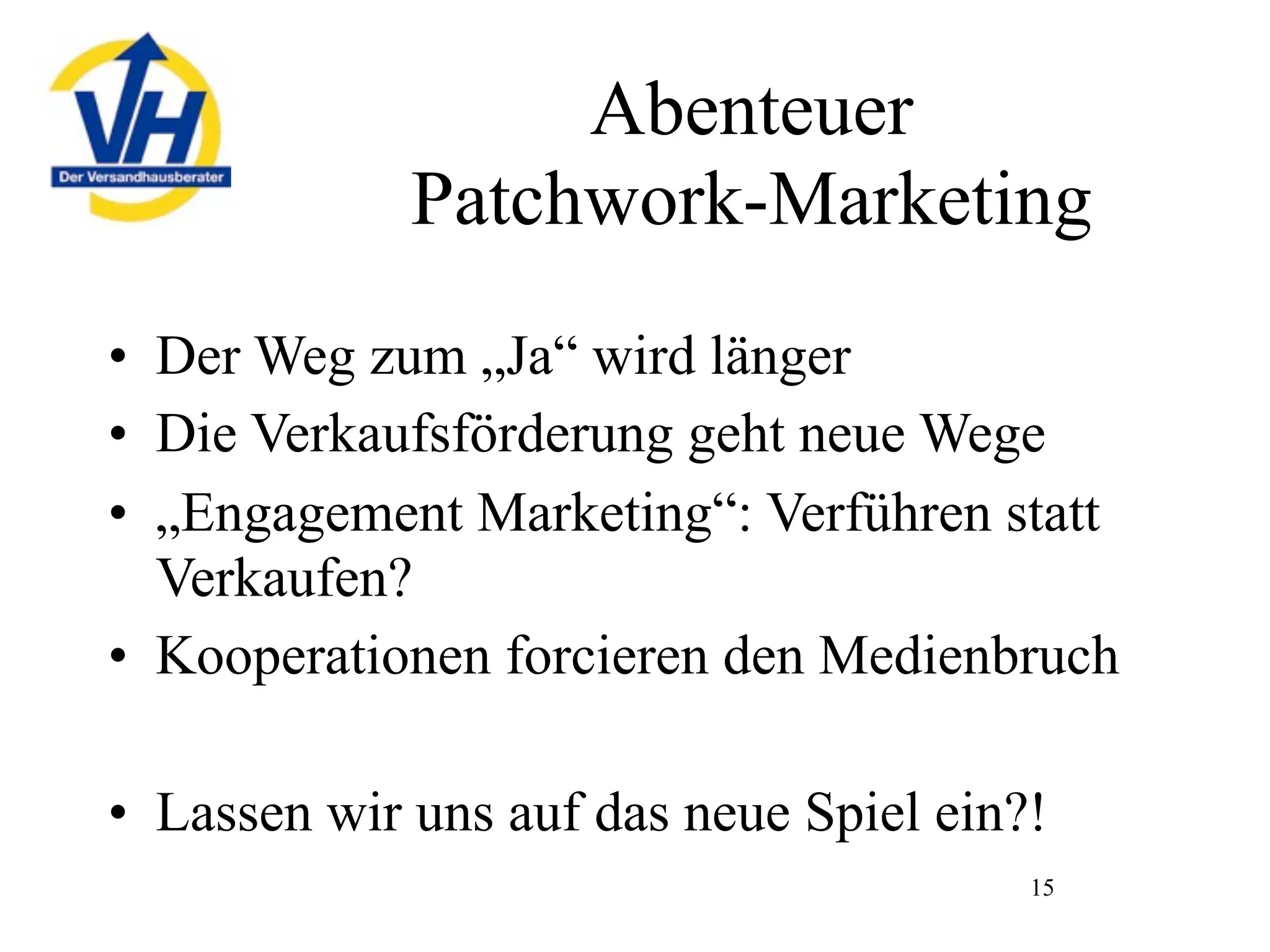 Mailorder in Germany, 2009 - opportunities and challenges