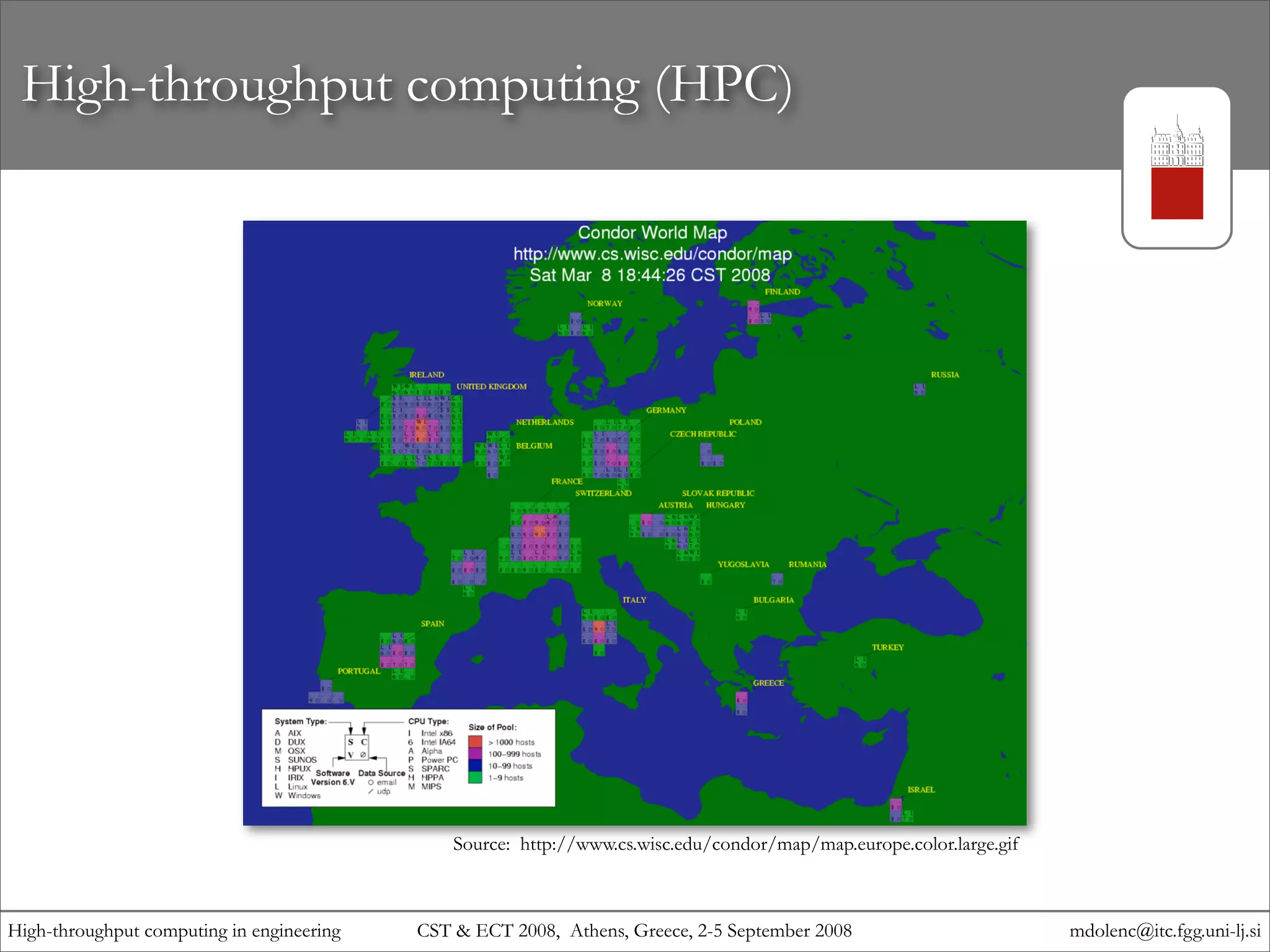 High-throughput computing in engineering