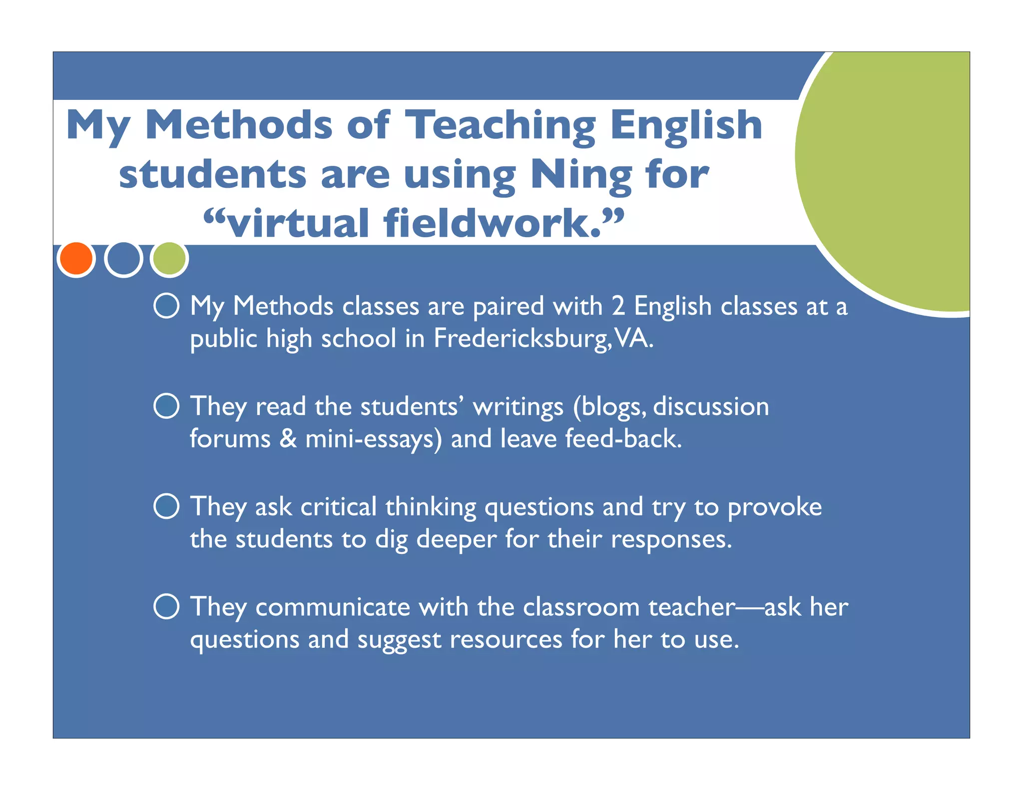 Collaborative Technologies, PLNs: New Literacies for the 21st Century Teacher