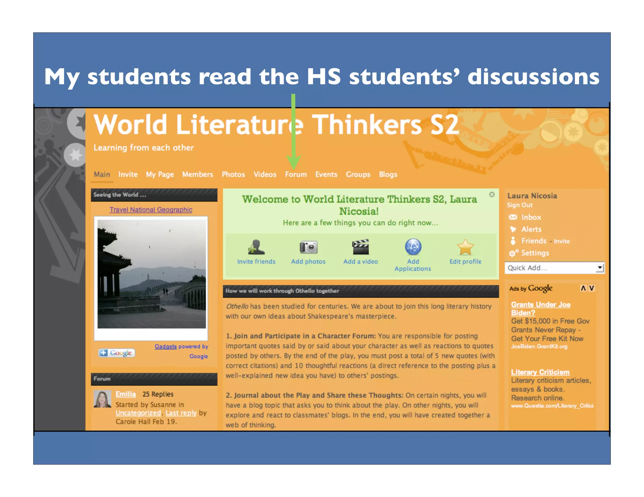 Collaborative Technologies, PLNs: New Literacies for the 21st Century Teacher
