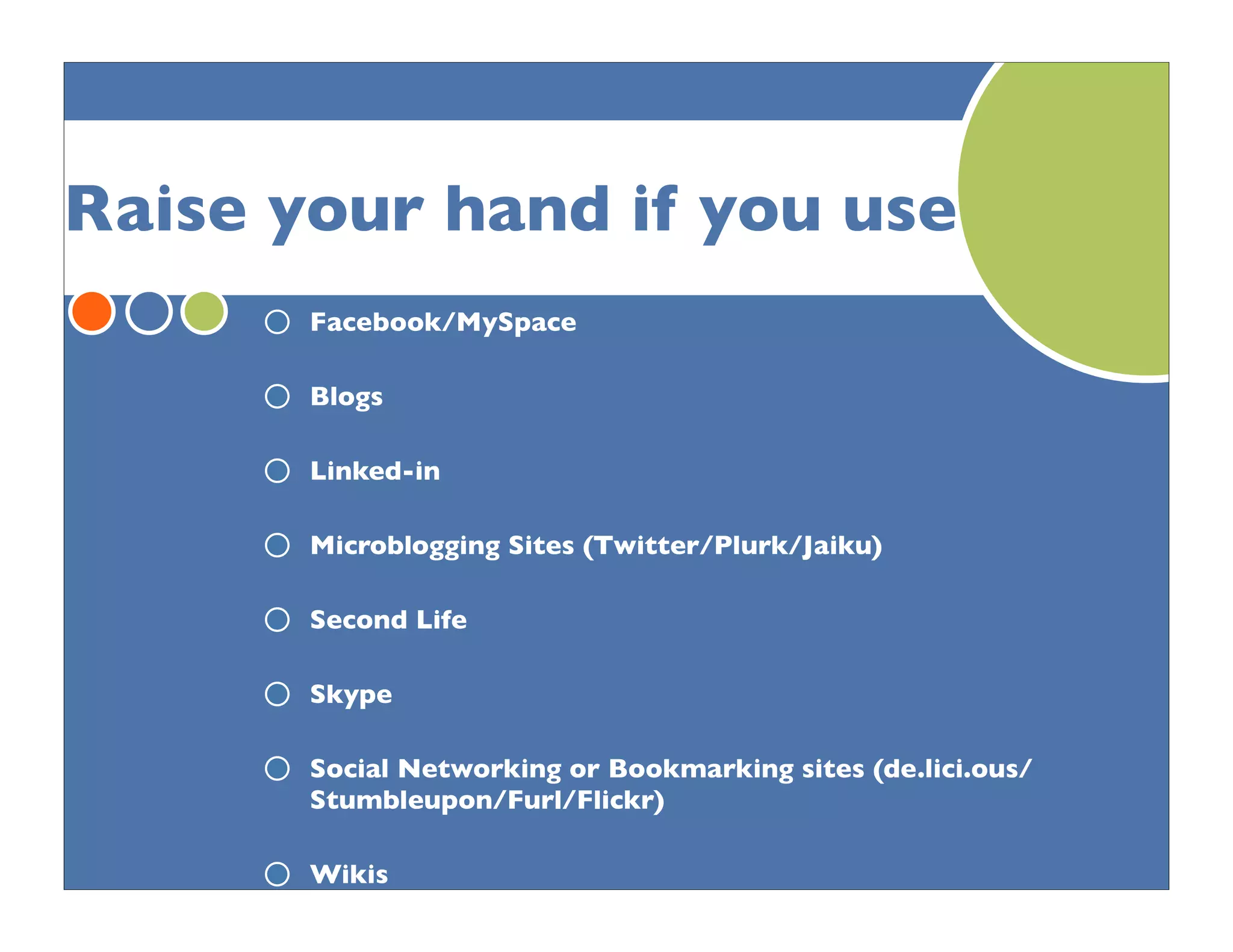 Collaborative Technologies, PLNs: New Literacies for the 21st Century Teacher