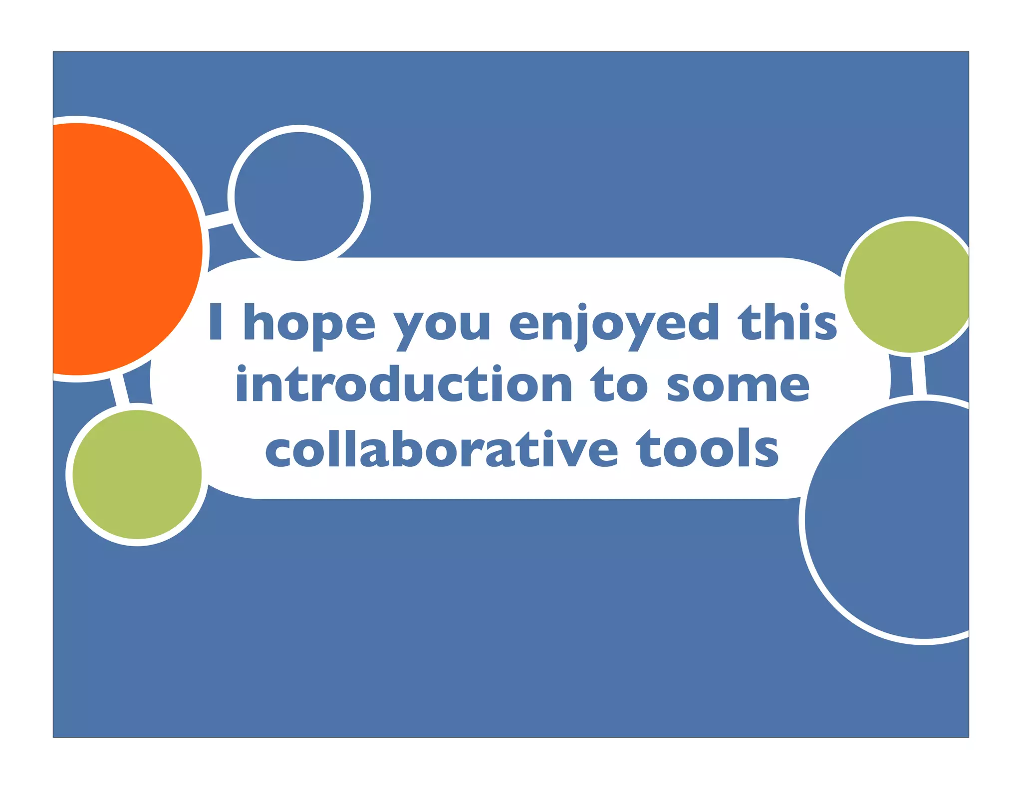 Collaborative Technologies, PLNs: New Literacies for the 21st Century Teacher