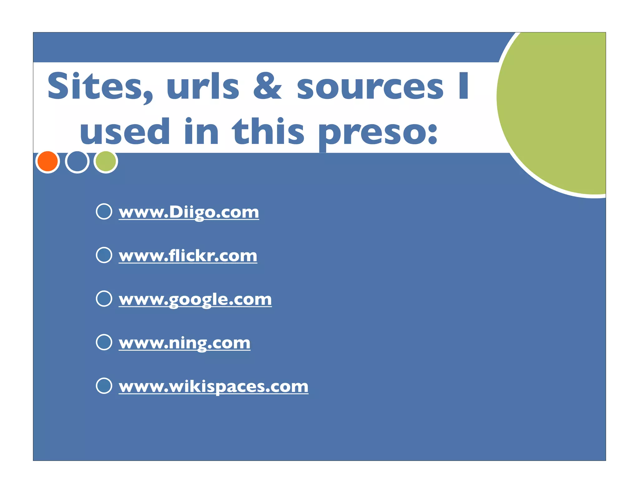 Collaborative Technologies, PLNs: New Literacies for the 21st Century Teacher