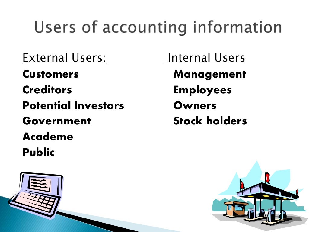 Users of accounting information chapter 3