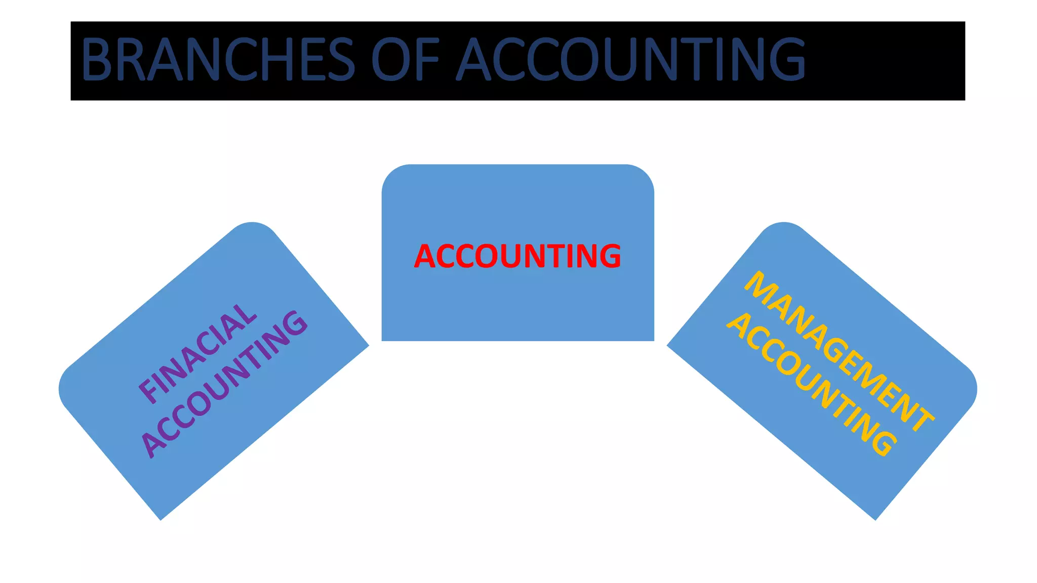 BRANCHES OF ACCOUNTING
ACCOUNTING
 
