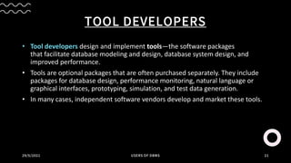 Users of dbms | PDF