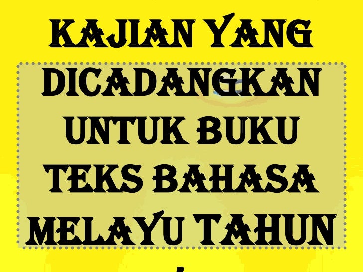 Cadangan Aktiviti Kajian dan Projek bagi SBA SPN21