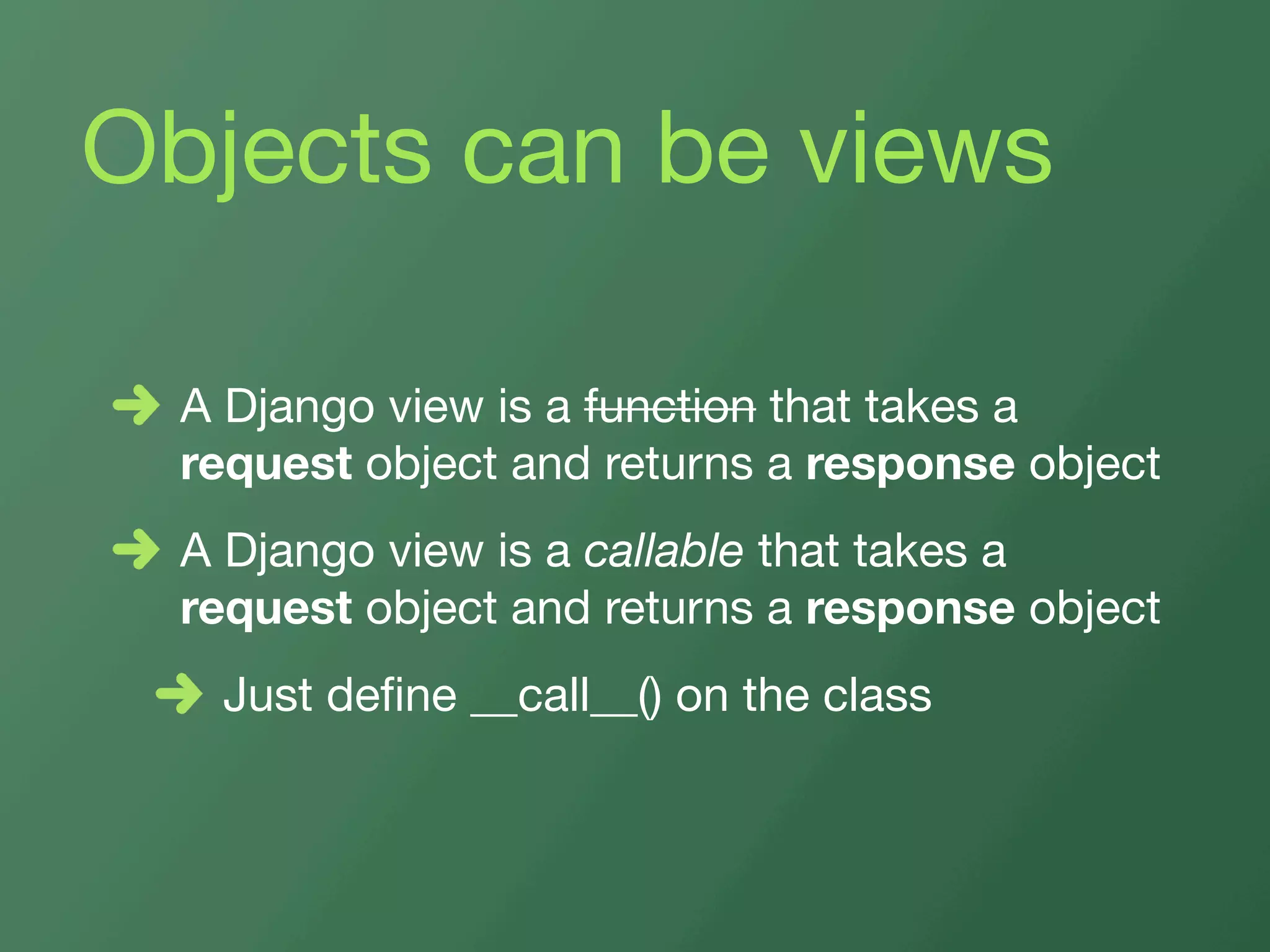 Class-based views with Django