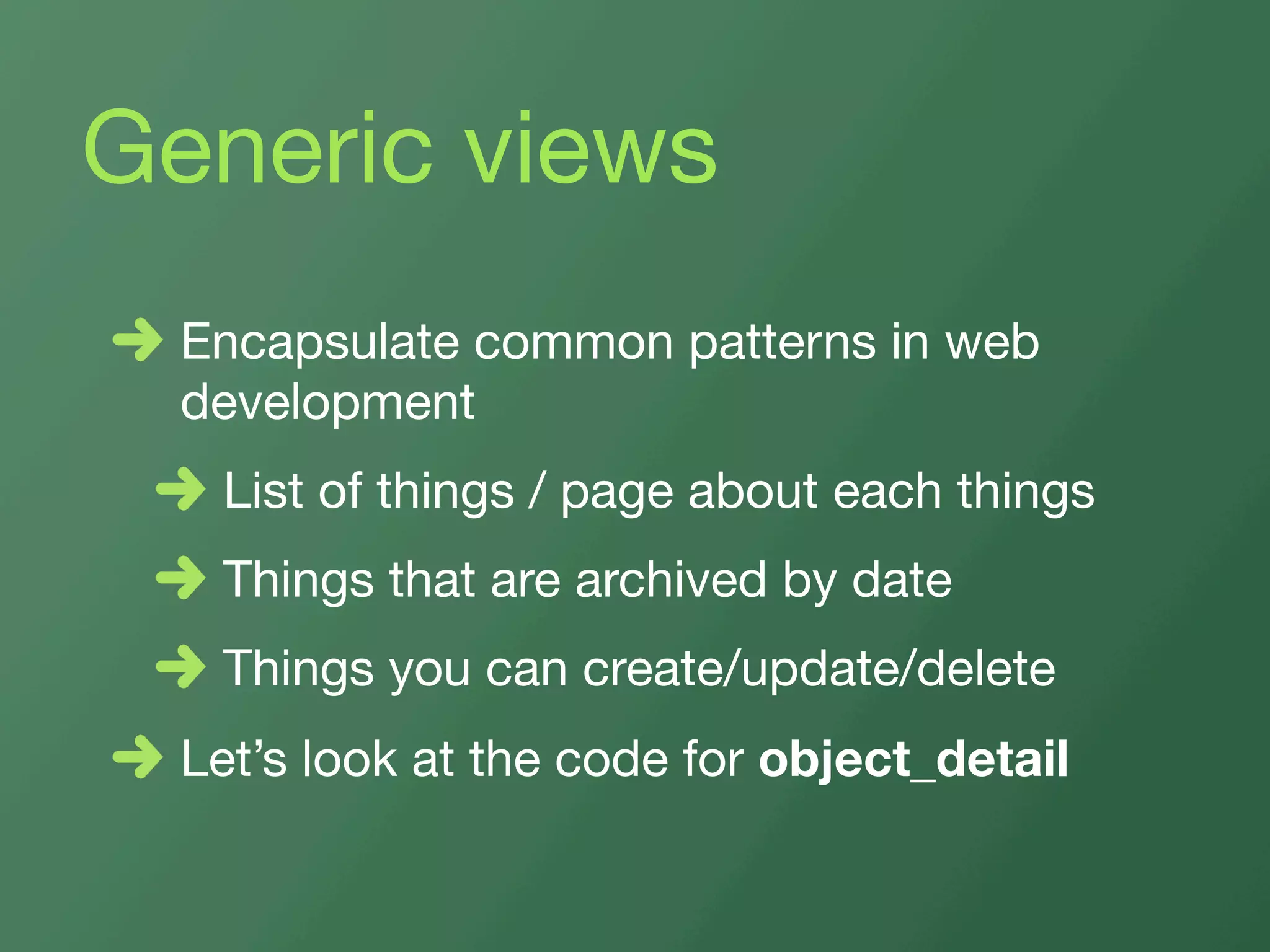 Class-based views with Django