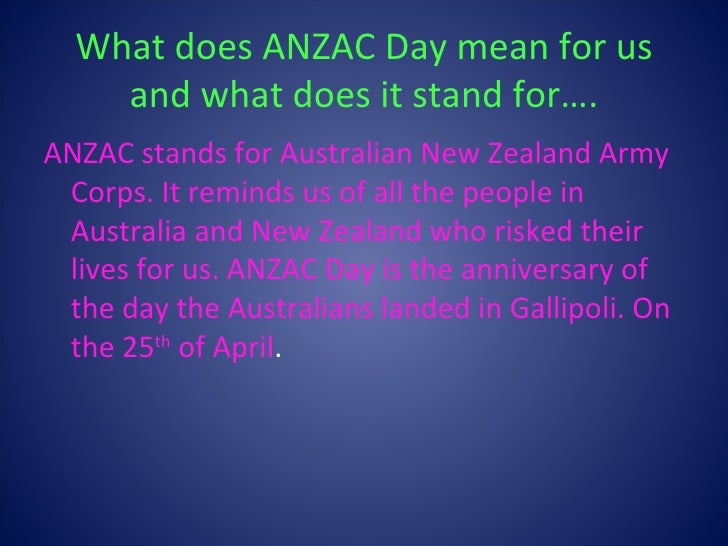 what does days anzac day by megan what does days anzac day by megan