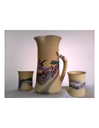 Pitcher and Cups