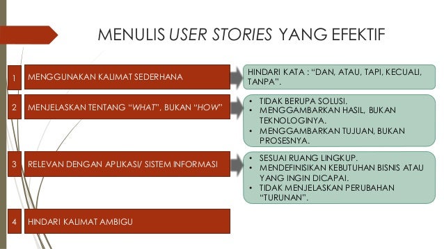 User stories - haris