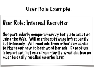 User Role Example

 