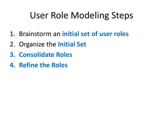 Refine User Roles with Attributes

 