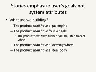 Stories support participatory design