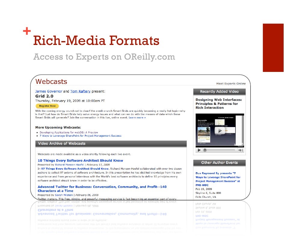 + RichMedia Formats Access to