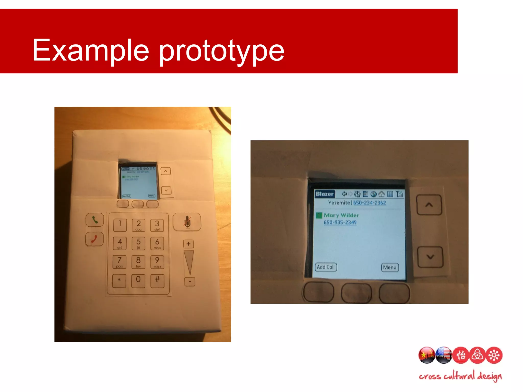Example prototype
 