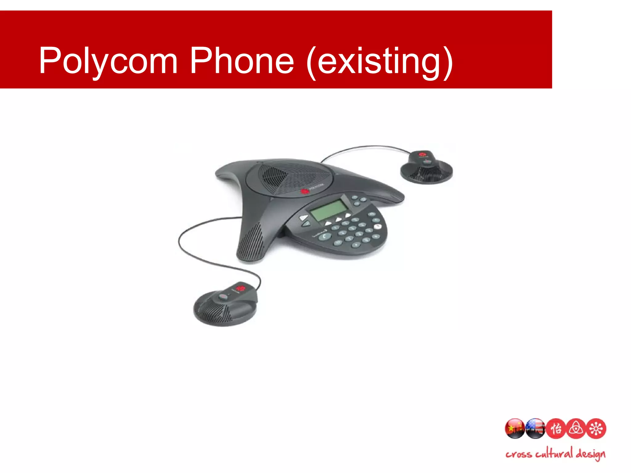 Polycom Phone (existing)
 