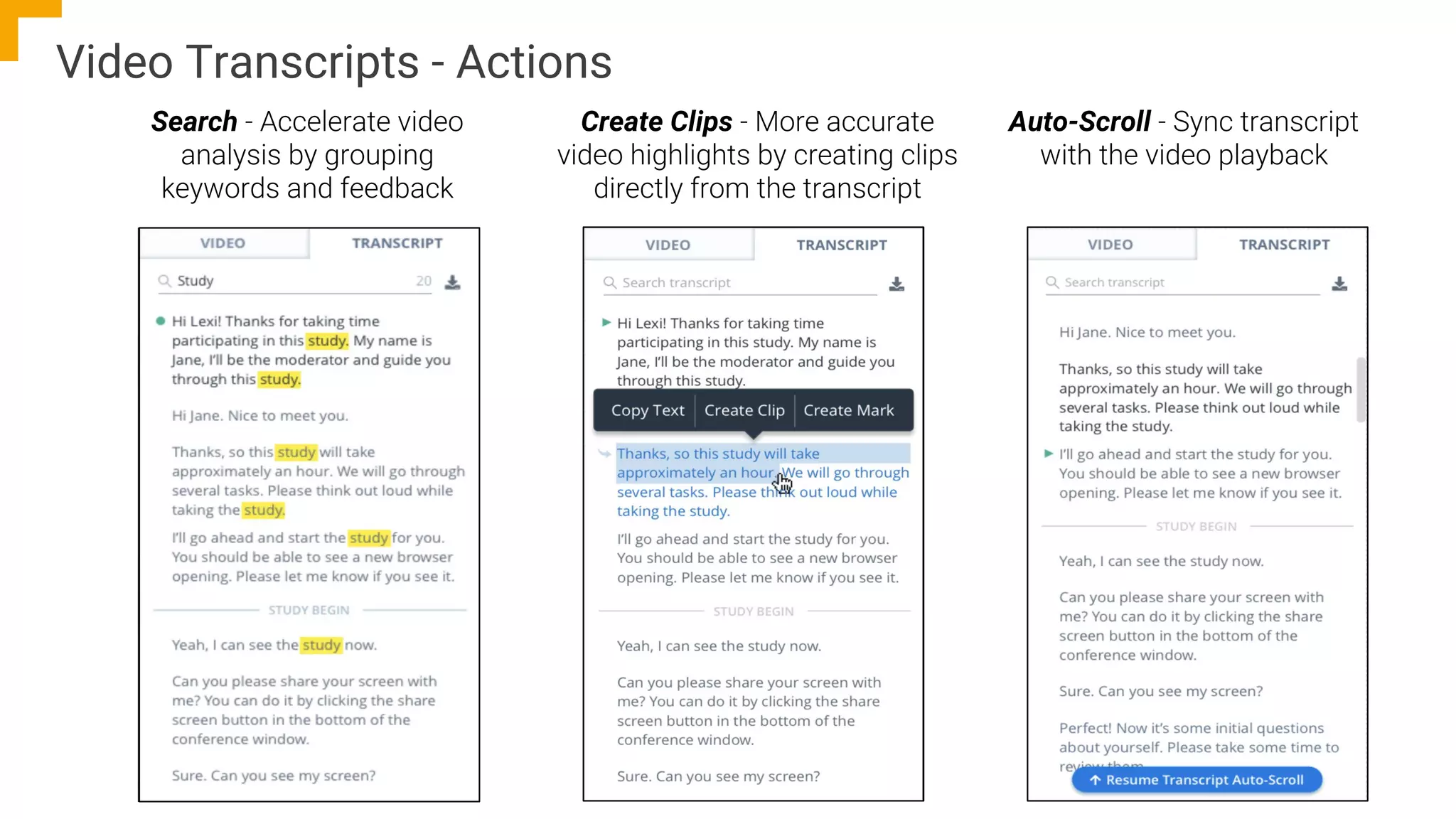 Video Transcripts - Actions
Search Create Clips Auto-Scroll
 