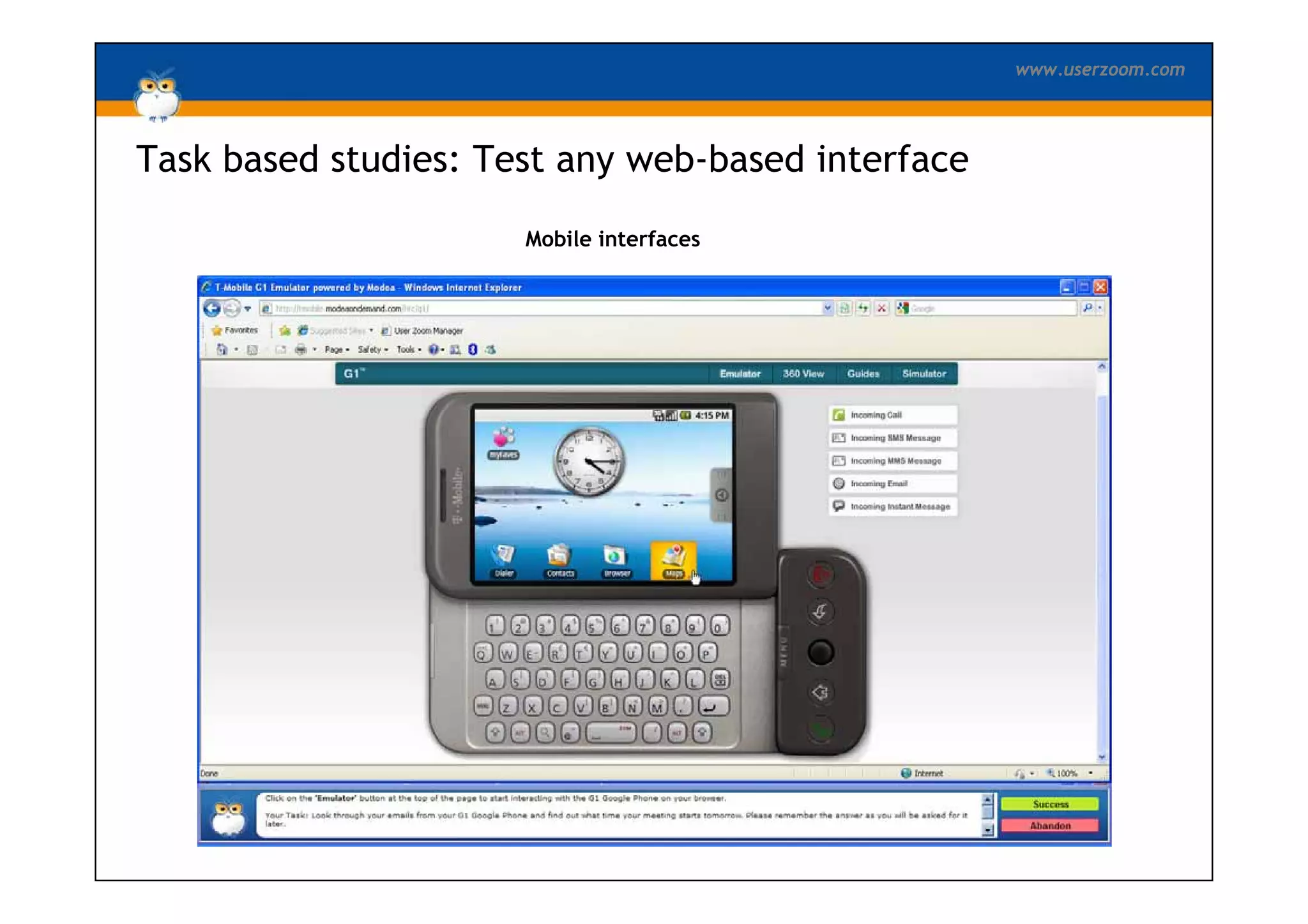 UserZoom Big Design Conf May09