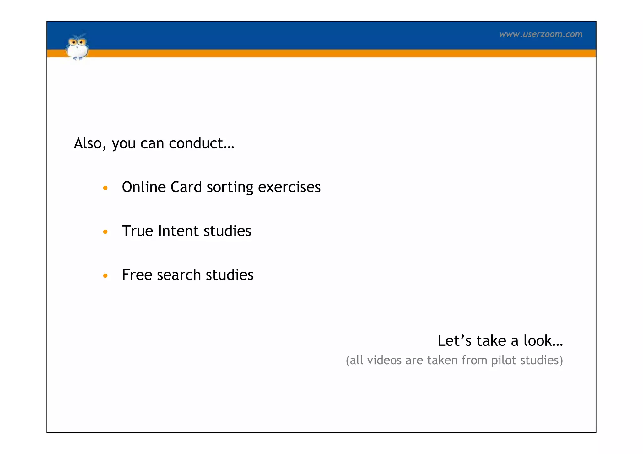 UserZoom Big Design Conf May09