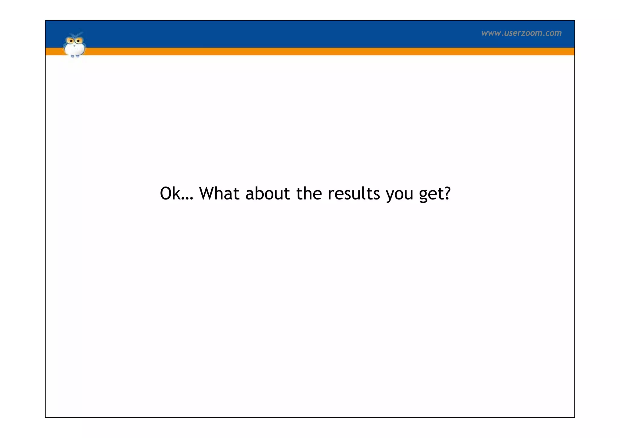 UserZoom Big Design Conf May09