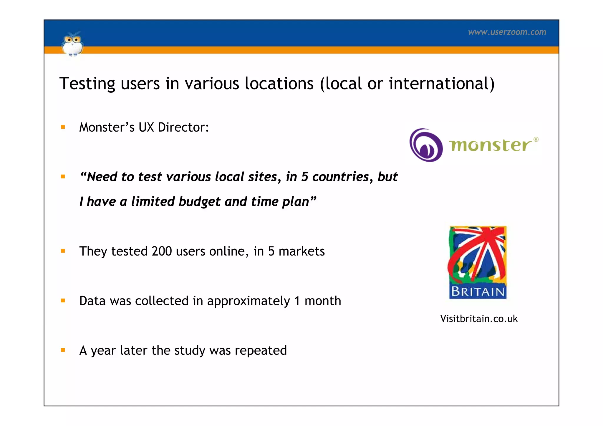 UserZoom Big Design Conf May09