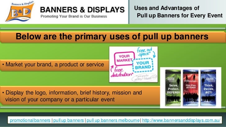Uses And Advantages Of Pull Up Banners For Every Event