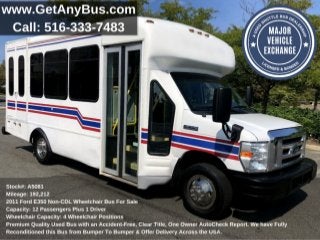 Shuttle Bus For Sale | Uses and Benefits of Shuttle Buses over Cars and 15 Passenger Vans