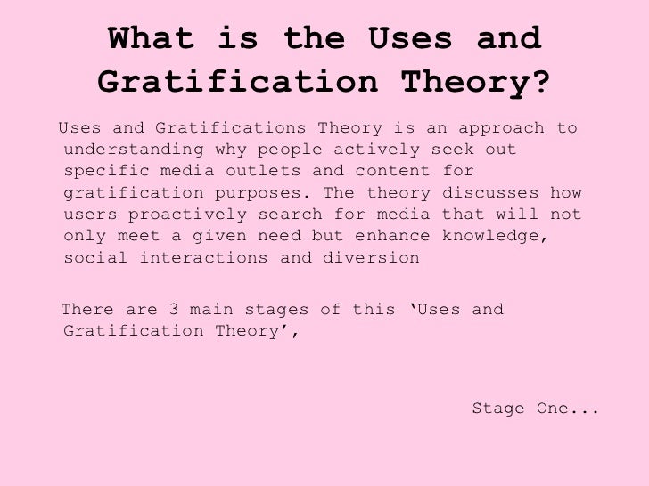 gratification theory images reverse search uses and gratifications theory