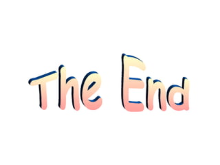 The End 