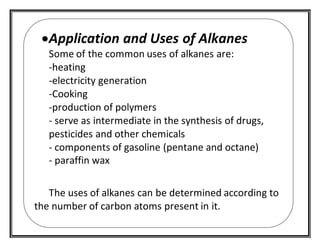4.12: Uses And Sources Of Alkanes – FDEU
