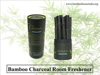 Bamboo Charcoal Room Freshener www.bamboohouseindia.org 