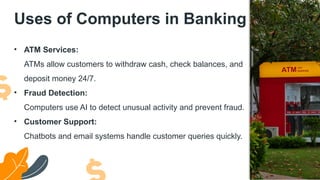 Using Computer In Bank Comprehensive Overview of Computer Applications in the Banking Sector ...