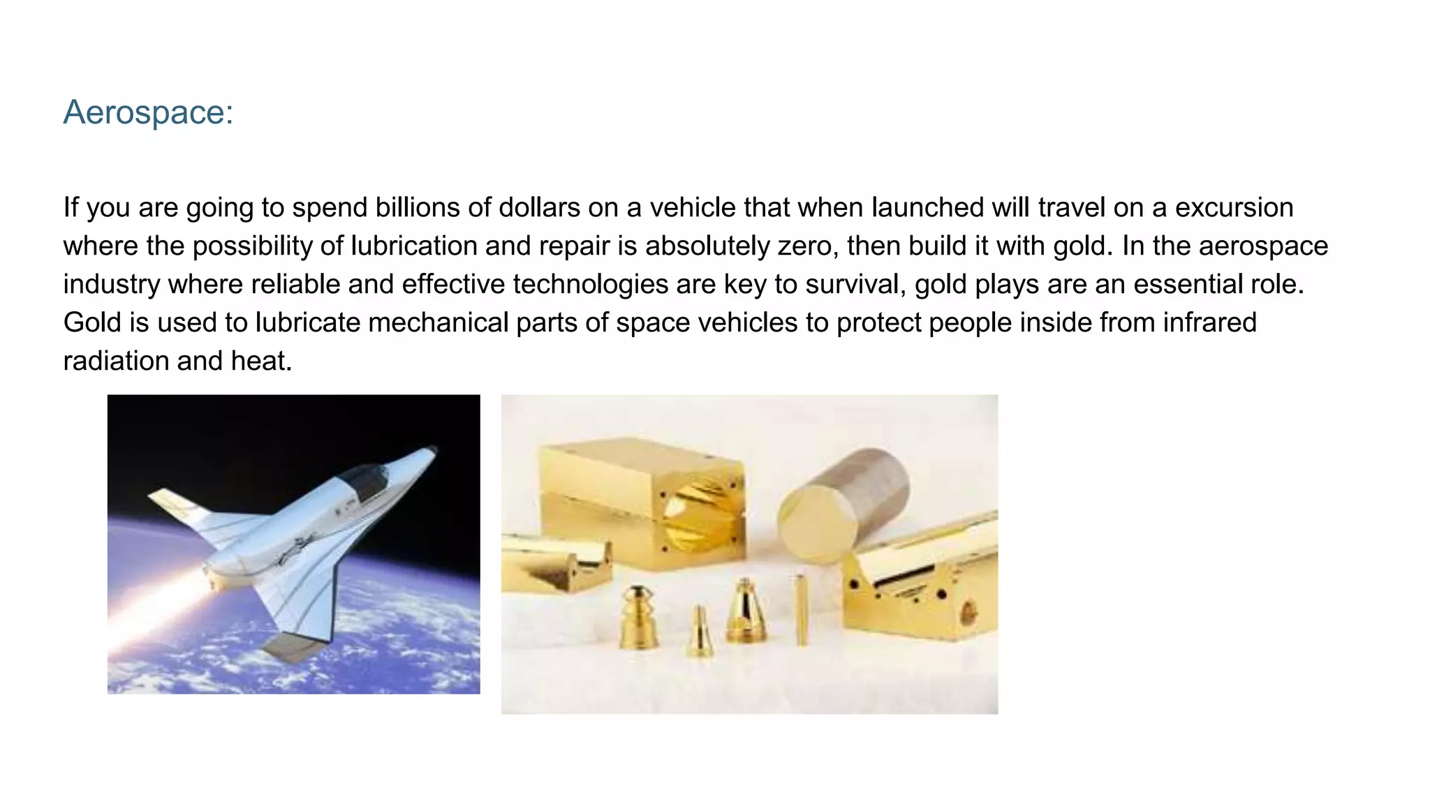 Uses of gold (1) | PPT