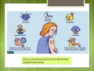 Uses of nicotine