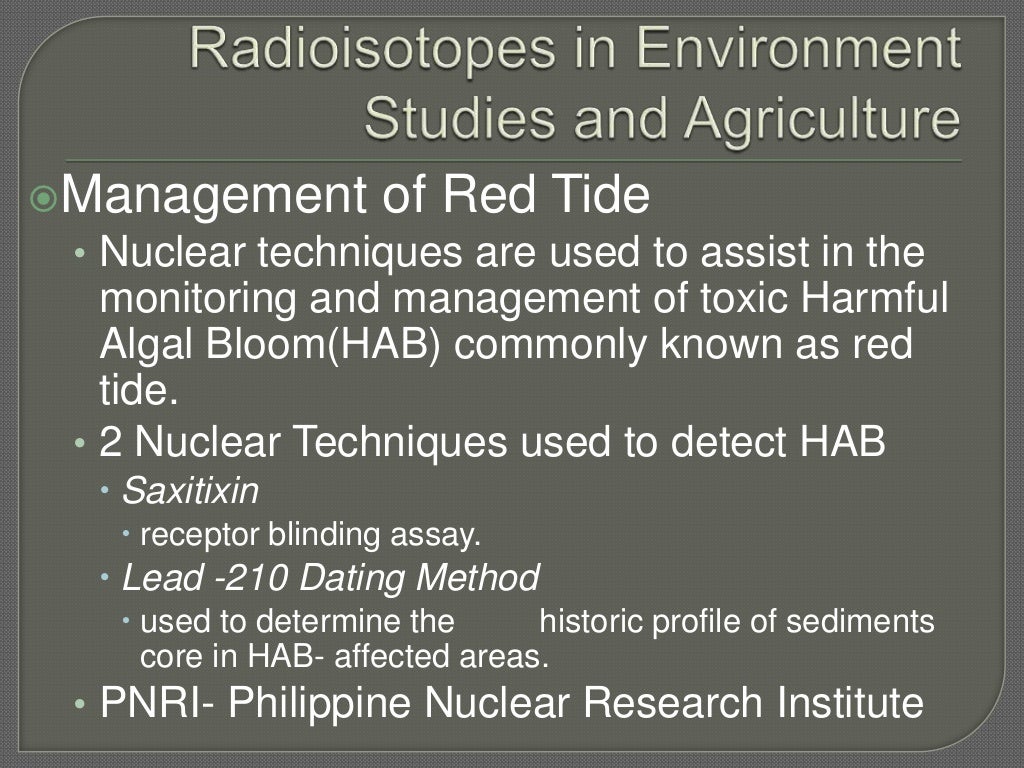 Uses Of Radioisotopes