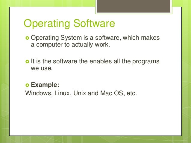 Uses of software packages in different areas