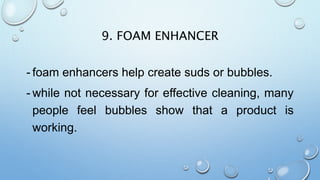 Uses of the Other Ingredients in Cleaning Products.pptx