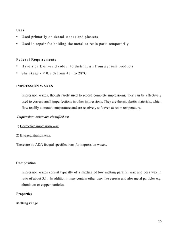 Uses of waxes in dentistry/certified fixed orthodontic courses by Indian dental academy