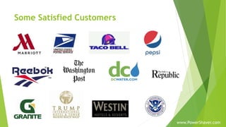 Some Satisfied Customers
www.PowerShaver.com
 