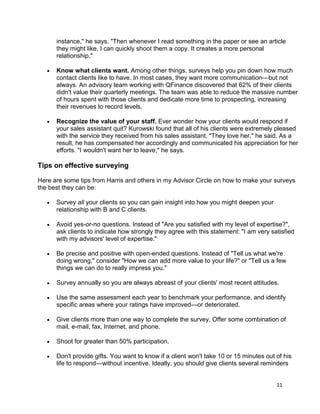 Use Surveys To Boost Center