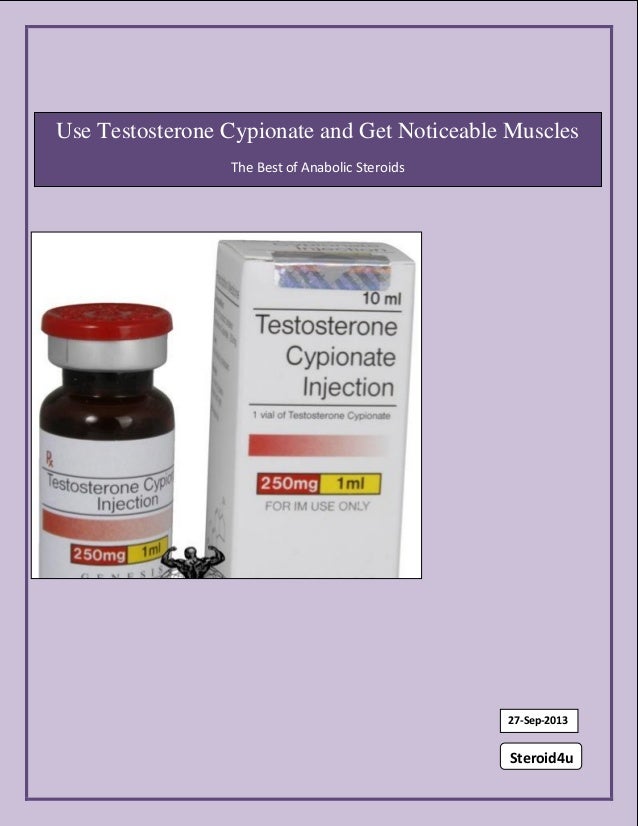 Use testosterone cypionate and get noticeable muscles