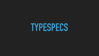 TYPESPECS
 