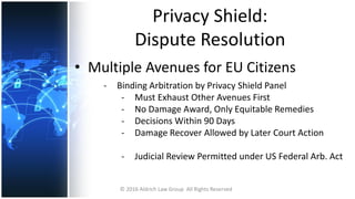 The New Privacy Shield for Trans-Atlantic Data - Is the Shield Better ...