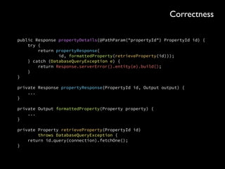 Correctness
I haven’t been totally honest with you.
There’s more code than you thought.
Except it’s not really code.
 