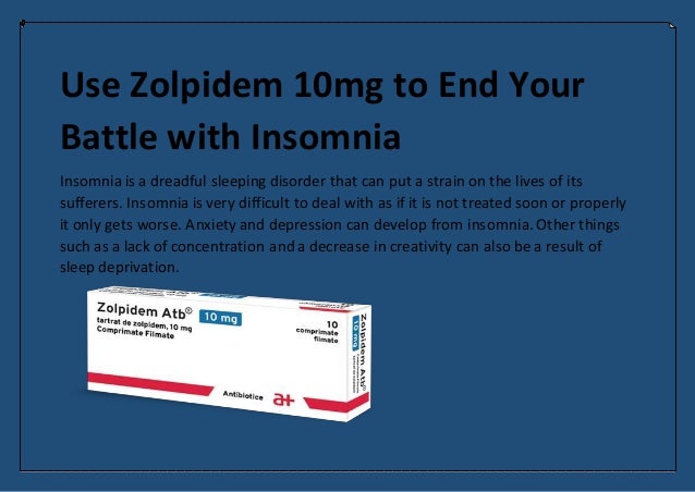 Zolpidem 10mg Price Uk