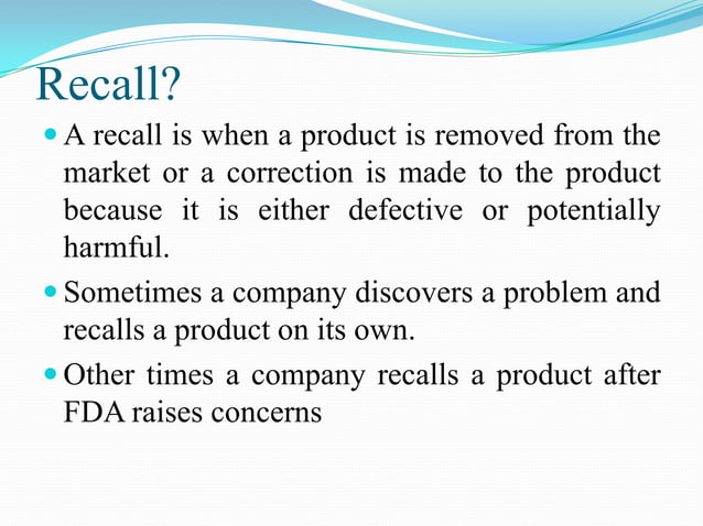 usfda-guidlines