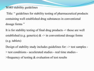 Usfda, who guidline and iso 9000 series | PPTX